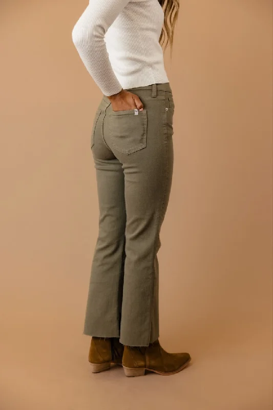 Hyrum High Rise Flare Leg Pants