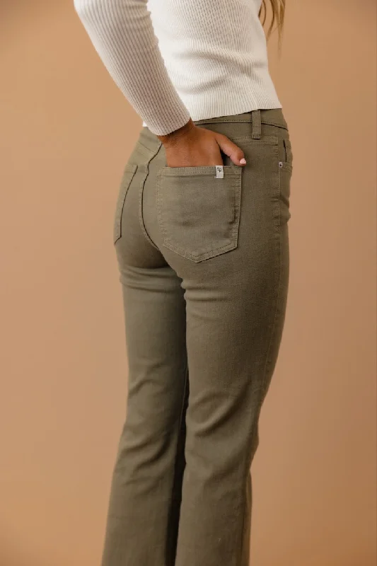 Hyrum High Rise Flare Leg Pants