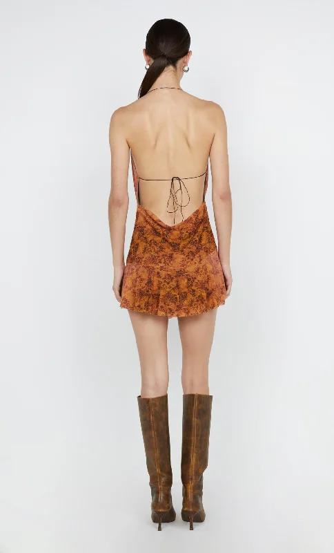 FLEUR DE LIS MINI DRESS - FLEUR