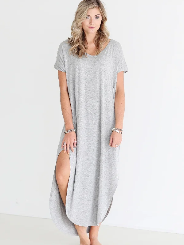 Heather Gray DLMN Maxi Dress