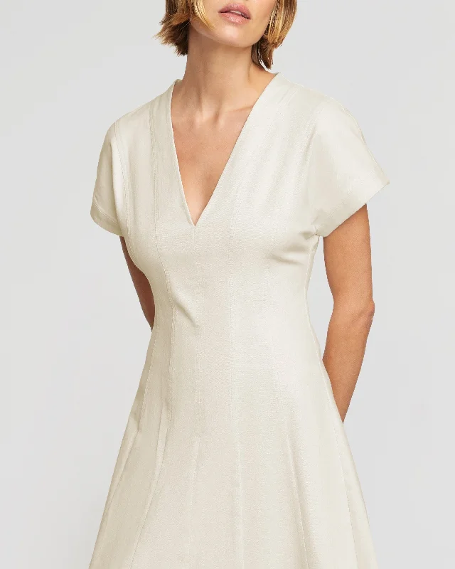 Ember Cotton Twill A-Line Dress