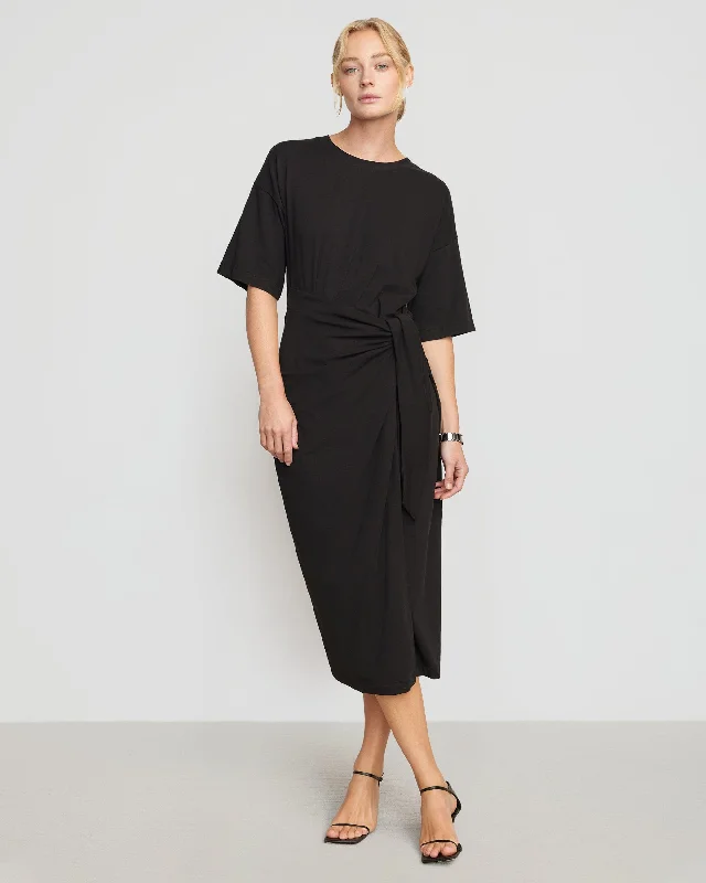 Noa Organic Cotton T-Shirt Wrap Dress